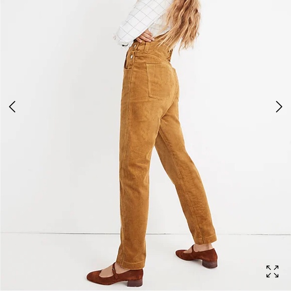 Madewell Straight Leg Overalls Corduroy Edition - Picture 3 of 5